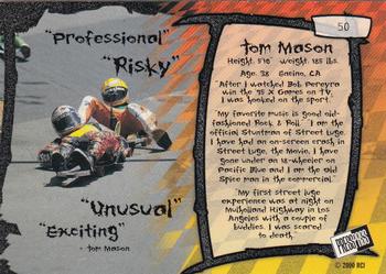 2000 Press Pass Rage Extreme Sports #50 Tom Mason Back
